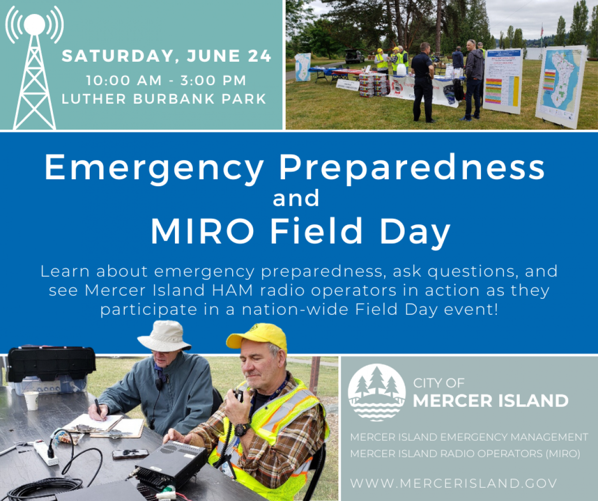 2023 Emergency Prep and MIRO Field Day 2023 Emergency Prep and MIRO Field Day