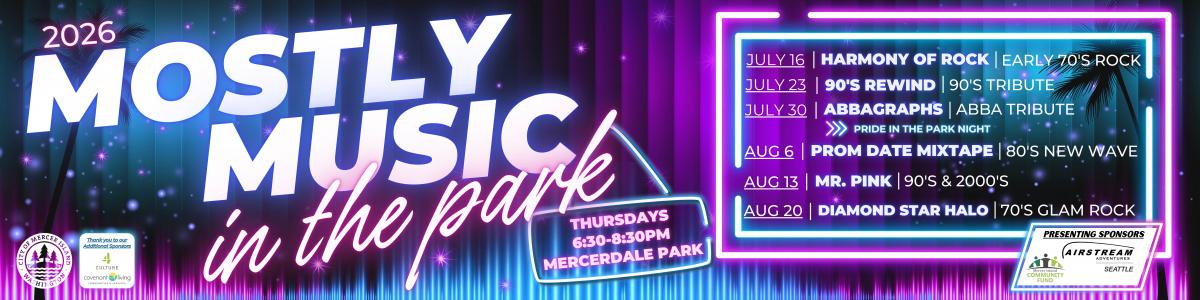2026 Mostly Music in the Park