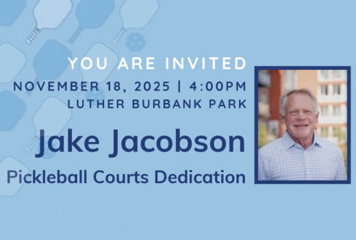 Jacobson Dedication Banner