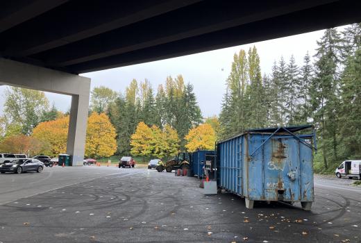 Recycle Event at MI Boat Launch