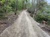 Rough grading of the trail has been completed