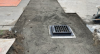 Newly installed stormwater catch basin
