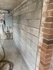CMU concession wall completed