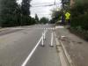 Plastic delineator posts