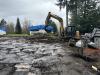 Green removal in progress.