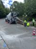 Ramp pours for ADA improvements.