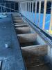 Perimeter reinforcement beams installed.