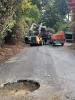 Pothole and paving work.