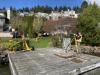 At Pump Station 21, the survey crew prepares scanning equipment to capture a 360-degree map.
