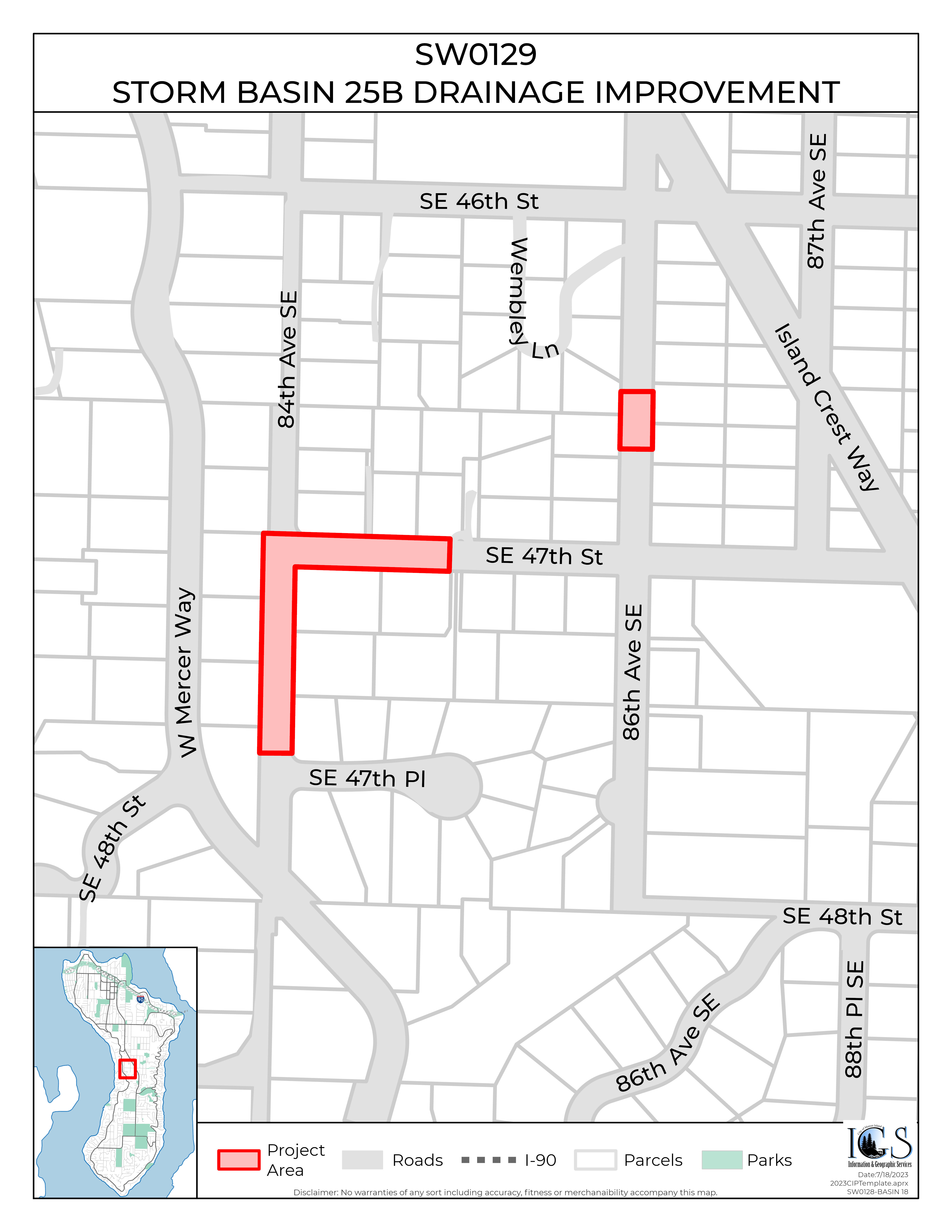 SW0129 Project Location